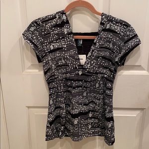 WEAVERS Musical Shirt Hoodie SZ L (runs small) NWT